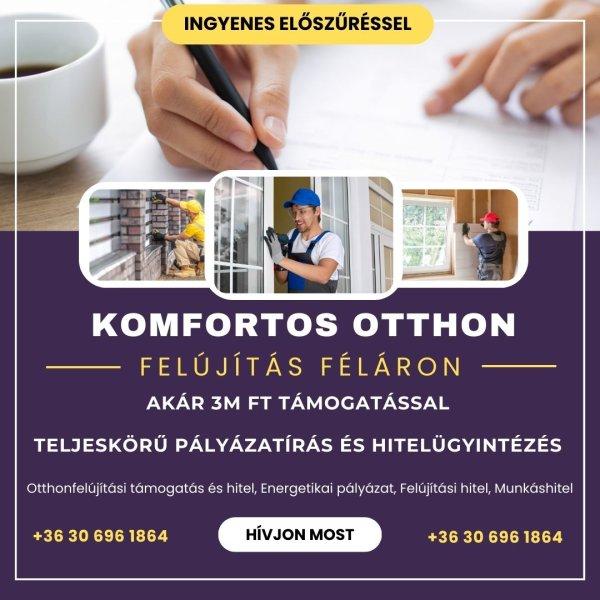 Otthonfelújítás akár féláron!*