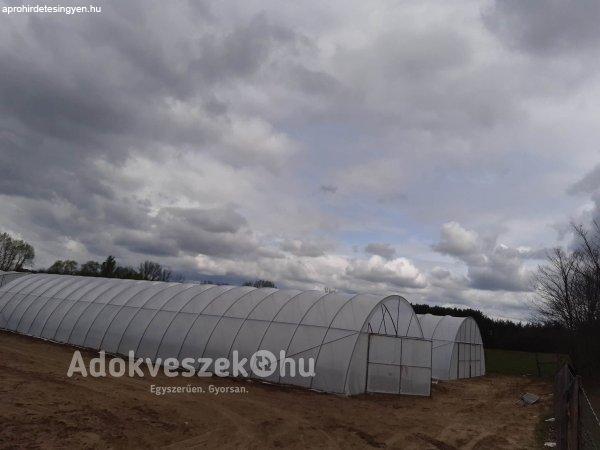 Fóliasátor és tárolók építése