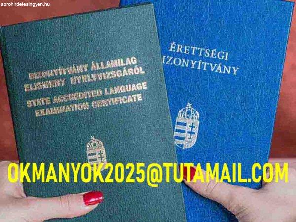 Eladó érettségi bizonyítvány, eladó diploma, eladó ok