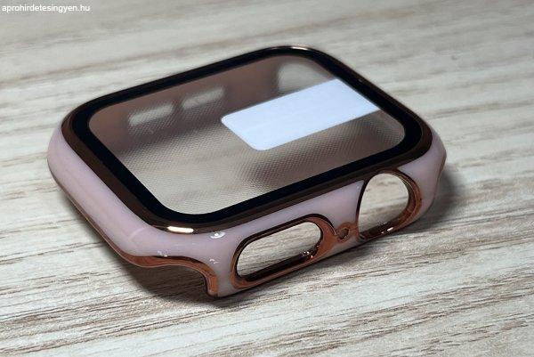 Apple Watch rózsaszín műanyag védőtok