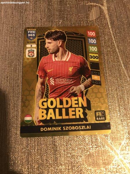 Szoboszlai Dominik Golden Baller kártyalap
