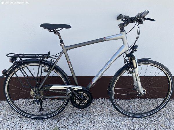 Kalkhoff 28-as aluvázas agydinamós újszerű Trekking 61cm