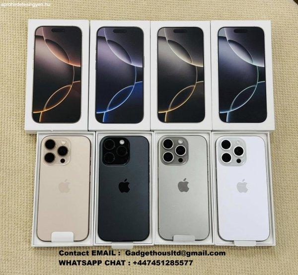 Apple iPhone 16 Pro Max, iPhone 16 Pro, iPhone 16, 16 Plus