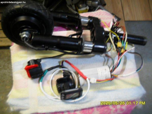 250W rollerkerék a villájával, vezérlő és ujjgáz szab