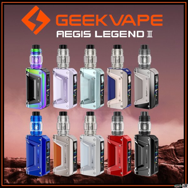 Elektromos cigaretta / Új GeekVape Aegis Legend III 3 Kit