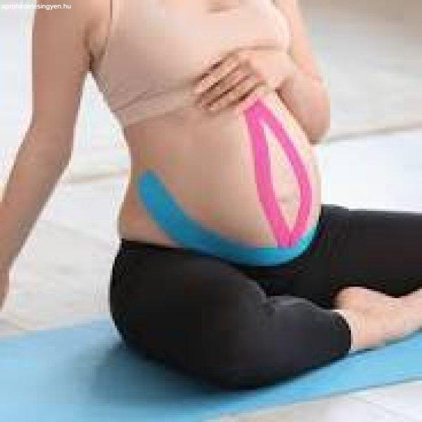 Masszázs és most  AKCIÓS Kinesio Tape ragasztás kismamá