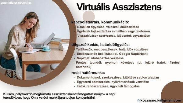 Külsős távasszisztens cégeknek, kisvállalkozásoknak
