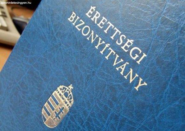 ✅Eladó érettségi, diploma, nyelvvizsga, OKJ bizik!