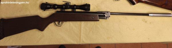 Fég LG 422 magyar légpuska + 3-9x32 céltávcső