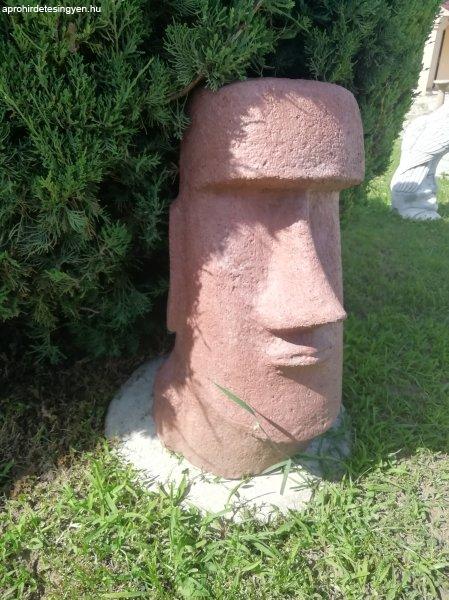 Húsvét Szigeteki fej Szobor, fagyálló műkőből