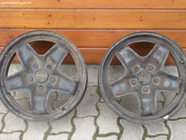 2 db VW Golf VI Gyári lemezkerék 16-os 5K0601027