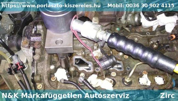 Opel Vivaro Berohadt Porlasztó Kiszerelés