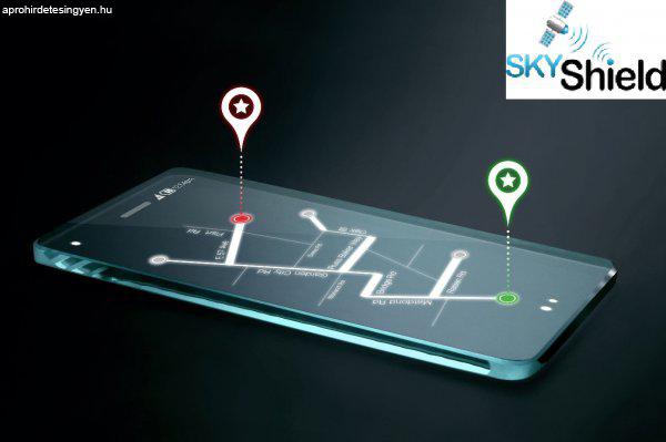 SkyShield nyomkövető GPS tracker alkalmazás