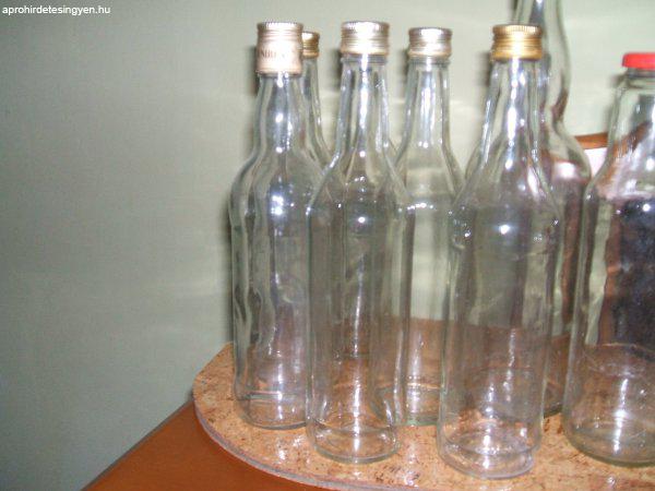 üres üvegek Debrecenben eladó.