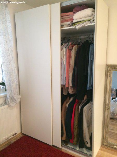 Ikea, kika bútorok, pax gardrob, ektorp kanapé, fehér eladó Ãj ...