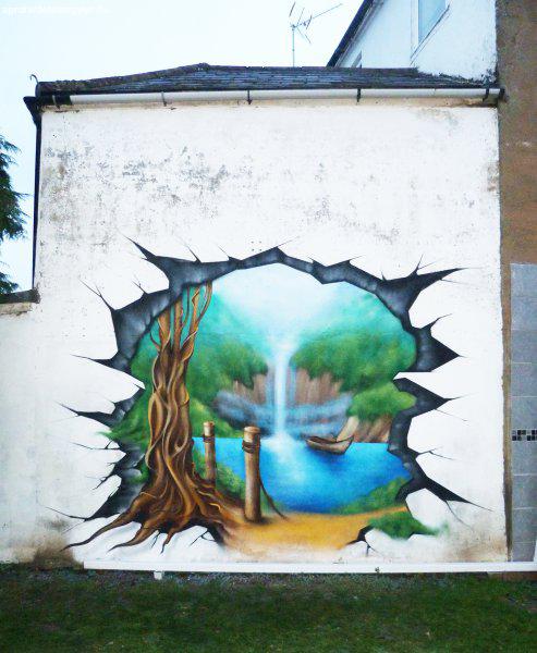 Falfestmények, graffiti dekorációk készítése