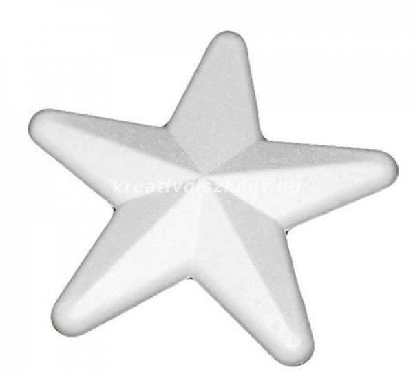 Polisztirol csillag, 10 cm 