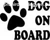 Dog on Board - autmatrica, autdekor