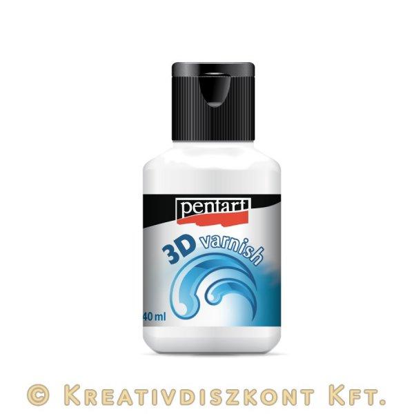 Pentart 3D lakk 40 ml