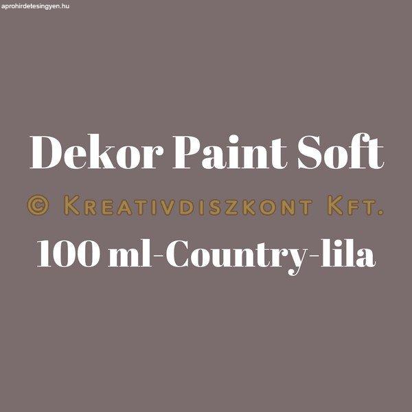 Pentart Dekor Paint Soft lágy dekorfesték 100 ml - country-lila
