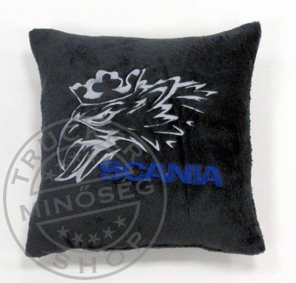 SCANIA díszpárna szürke