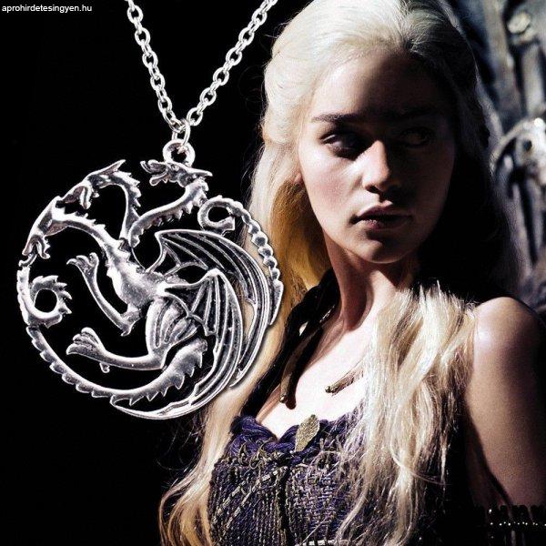 Trónok Harca Game Of Thrones Targaryen Ház Sárkány Nyaklánc