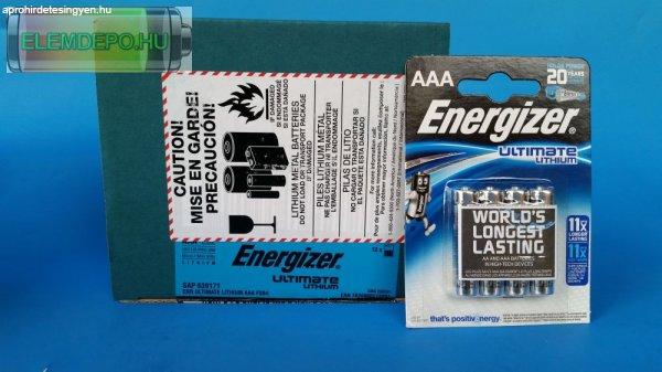 Energizer Ultimate Lithium AAA LR03 B4 ( 1 db ár )