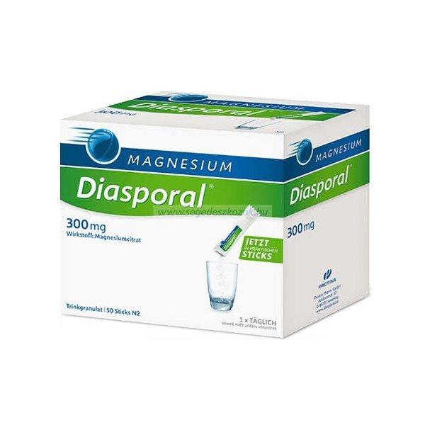 Magnesium Diasporal 300 vízben oldódó magnézium 50db