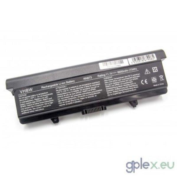 Dell 0GW252, GP952, GW240, GW252 (Inspiron 1525 / 1526 / 1545 / 1546 Vostro 500)
utángyártott laptop akkumulátor akku - 6600mAh (11.1V) fekete
