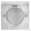 Legrand ngyzetes padldoboz rozsdamentes acl, Legrand 0897