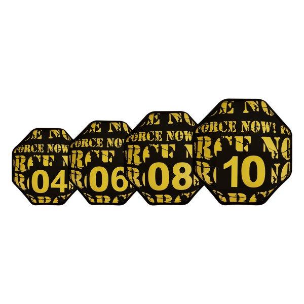 Neoprén súlyzsák (Energy Bag), fekete-sárga, 4kg