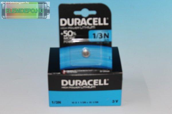 Duracell 1/3N, 2L76,CR1, 3N, CR11108 Lithium