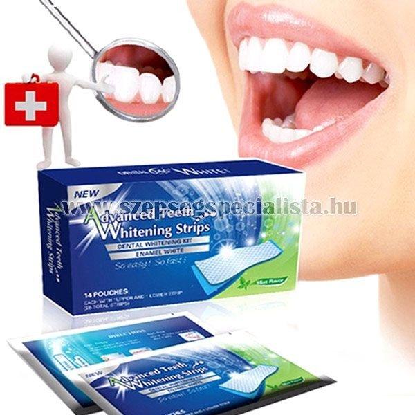 DENTAL 360 WHITE! Fogfehérítő matricák