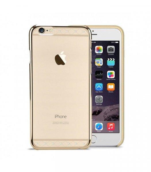 Astrum MC230 keretes átlátszó, alul felül Swarovski köves Apple iPhone 6
Plus / 6S Plus tok arany