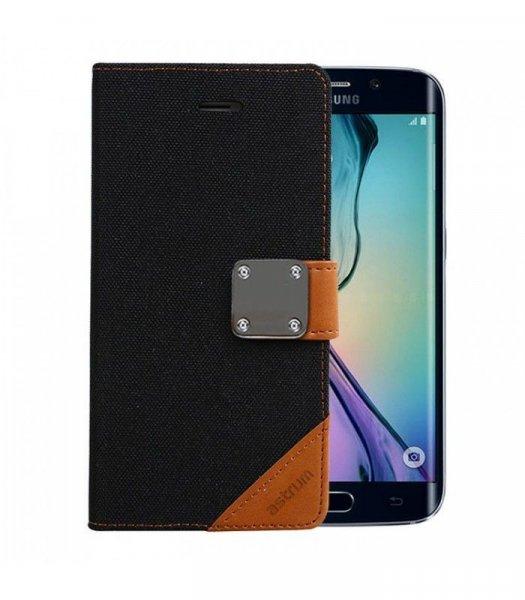 Astrum MC640 MATTE BOOK mágneszáras Samsung G925F Galaxy S6 EDGE könyvtok
fekete