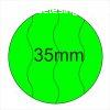 razcmke 35mm BIZTONSGI - Fluo ZLD (400 db/tek)