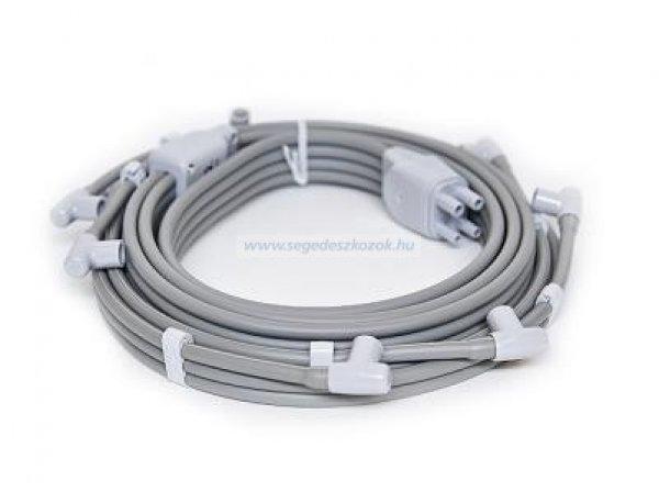 Légtömlő, 2x4 elvezetéses PQ-1000-hez