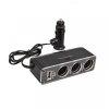 Szivargyjt eloszt 3-as 12/24V 60 Watt + USB 93916