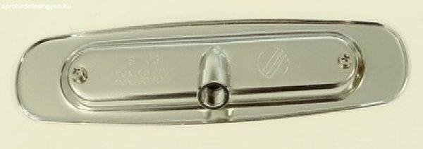 Kefe tartó, inox, csavaros, kefe betéthez