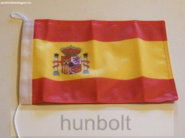 Spanyol 2 oldalas hajós zászló (20X30 cm) 