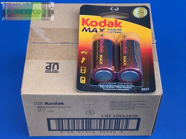 KODAK MAX Alkaline KC2 MN1400 C LR14 baby elem B2 ( 1 elem / ár )