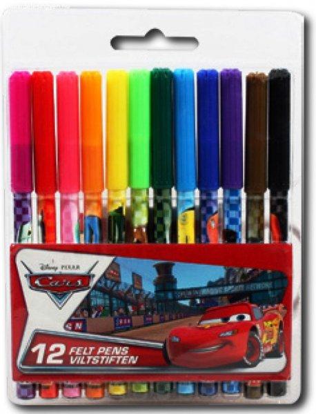 Disney Verdák filctoll 12 db-os 