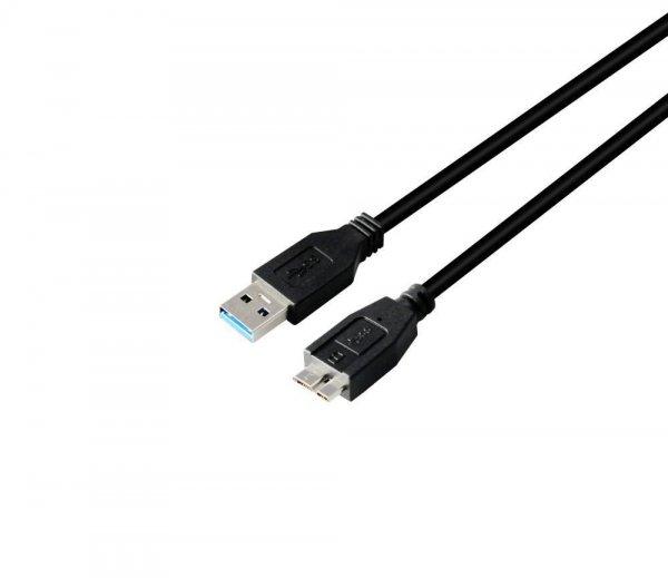 Astrum USB - micro USB 3.0 adatkábel CB-U3AD12-BK