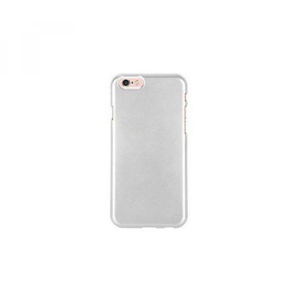 Mercury iJelly Apple iPhone 7 Plus / 8 Plus fémhatású matt szilikon
hátlapvédő ezüst