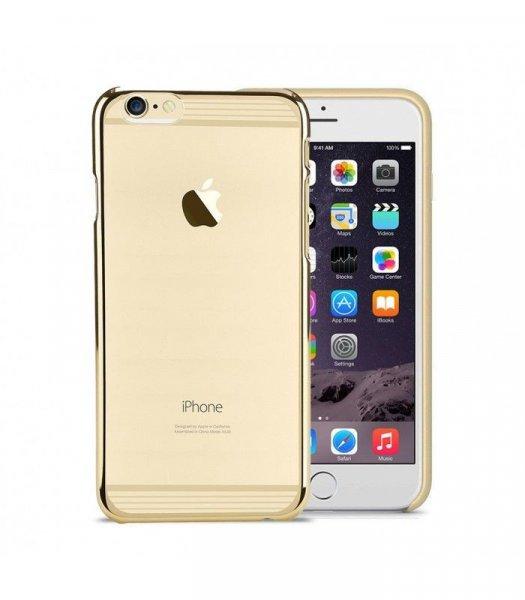 Astrum MC220 keretes átlátszó, alul felül dekorcsíkos Apple iPhone 6 Plus /
6S Plus tok arany