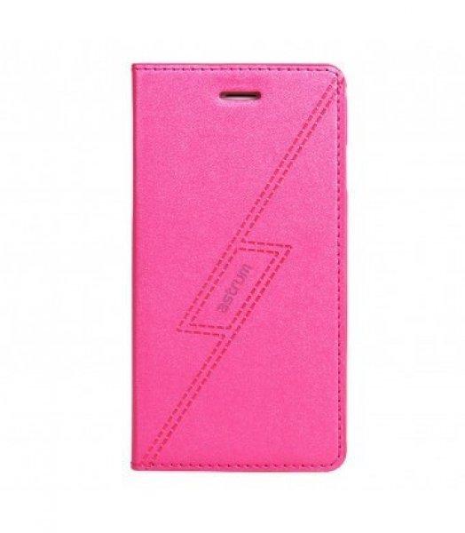 Astrum MC560 GLITTER mágneszáras Apple iPhone 6 Plus / 6S Plus könyvtok pink