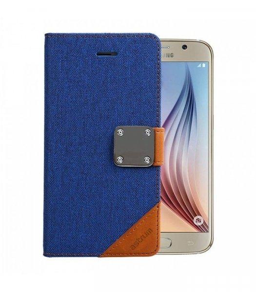 Astrum MC630 MATTE BOOK mágneszáras Samsung G920F Galaxy S6 könyvtok kék