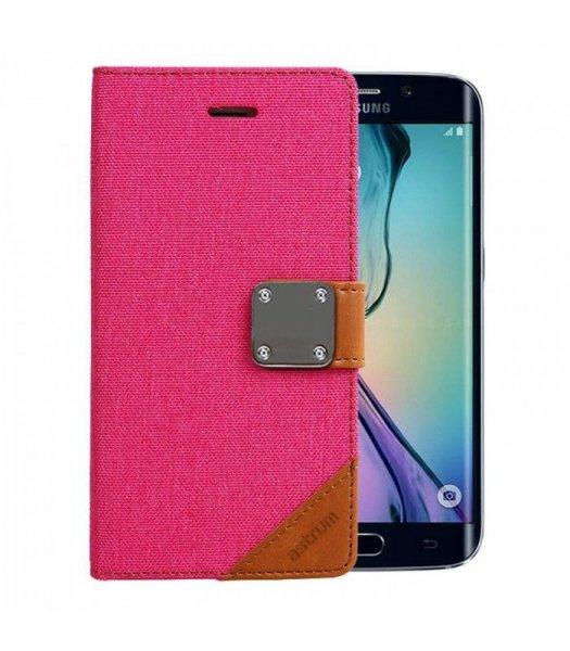Astrum MC640 MATTE BOOK mágneszáras Samsung G925F Galaxy S6 EDGE könyvtok
pink