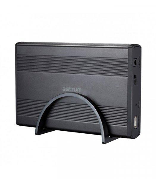 Astrum EN360 fekete 3.5" merevlemez ház USB2.0 SATA / IDE