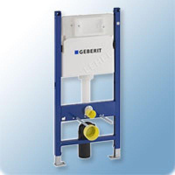 Geberit Duofix Basic fali WC szerelőelem (lábonálló), 112 cm + Delta 12
cm-es falon belüli WC tartály